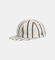 casquette Elyes en lin marron Agnès b.
