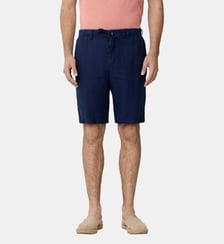 Short Relaxed Fit Regent En Lin Hackett London