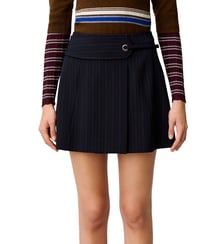 Jupe rayée ceinture Claudie Pierlot
