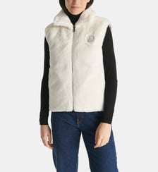 Doudoune avec des cristaux Swarovski®? sans manches réversible Grand Froid Daria Jott