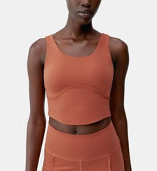 Brassière de sport femme Sayani Maintien moyen bretelles coussinets amovibles Born Living Yoga