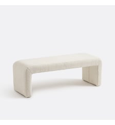 Banc bout de lit bouclette La Redoute Interieurs