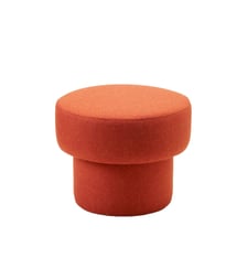 Pouf POPPIE  Tapissé en 100% laine chinée Nerio Madura
