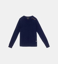 Pull col rond uni MOODY La Petite Etoile