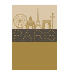 Torchon Paris lumière Le Jacquard Francais