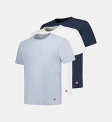 Lot de 3 T-shirts manches courtes en coton Le Slip Francais