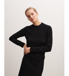Pull droit en cachemire et soie Bompard