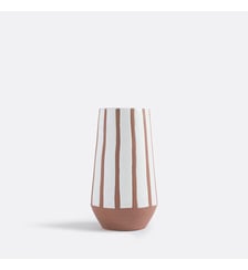Vase en céramique bicolore H22 cm La Redoute Interieurs