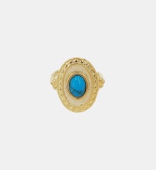 Bague plaqué or KATE Nilaï