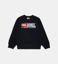 Sweat-shirt col rond avec logo Diesel Kids