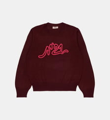 Pull col rond avec logo N°21