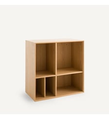 Étagère petite bibliothèque plaqué chêne AM.PM