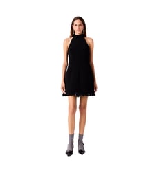 Robe patineuse dos nu et col noué Maje