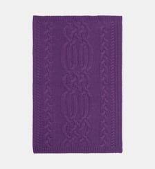 Snood cachemire femme maille torsadée Bompard