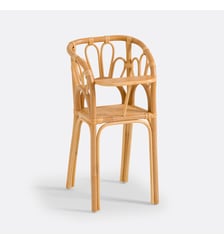 Chaise haute pour poupée en rotin La Redoute Interieurs