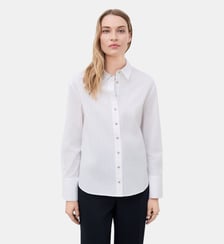 Chemise carmen - Motif uni - Coton Caroll