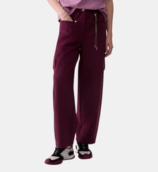 Pantalon oversize avec charme Liu Jo