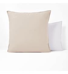 Taie d'oreiller personnalisée coton lavé La Redoute Interieurs