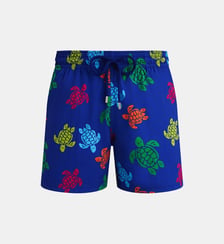 Maillot de bain court stretch Tortue Multicolores Vilebrequin