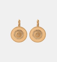Boucles d'oreilles rondes dormeuses   - Farah Satellite
