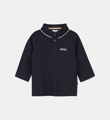 Polo manches longues BOSS Kidswear