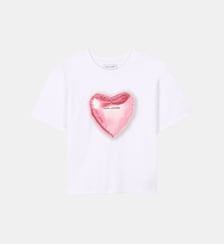 T-shirt de cérémonie en coton Marc Jacobs Kids