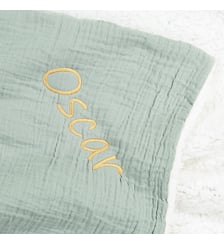 Couverture bébé gaze coton personnalisé Kumla La Redoute Interieurs