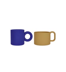 Tasses en silicone à motifs géométriques OYOY