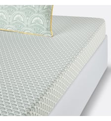 Drap housse en coton lavé La Redoute Interieurs