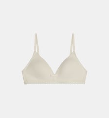Brassière fille paddé sans armatures Daily Coton Dim