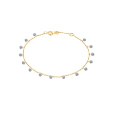 Bracelet 360° - 15 diamants, poids total 1ct approx. - Or jaune 750‰ La Brune & La Blonde