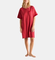 Chemise de nuit courte col rond en jersey Laurence Tavernier