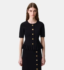 Top maille col rond Claudie Pierlot