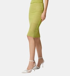 Jupe crayon en tricot ajouré Pinko