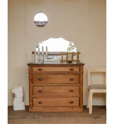 Commode en bois Garance N°641- Produit chiné Debongout