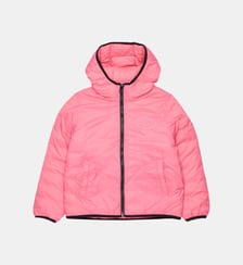 Veste matelassée avec logo imprimé Diesel Kids