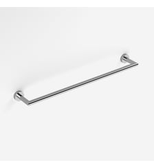 Porte-serviette 1 barre fixe inox brillant - Hotel Bath Bazaar
