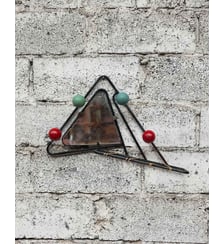 Miroir triangulaire Igor N°1100- Produit chiné Debongout