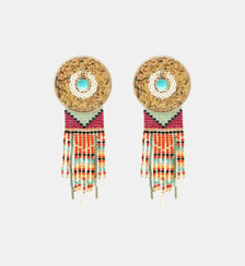 Boucles d'oreilles à clip perles BYSON Hipanema