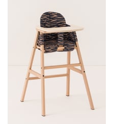 Ensemble chaise évolutive 3 en 1 avec plateau et coussin Growing Green Nobodinoz