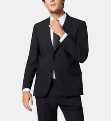 Veste de costume en laine mélangée regular Damians-S Digel