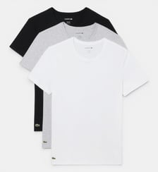 Lot de 3 t-shirts d'intérieur slim fit Lacoste