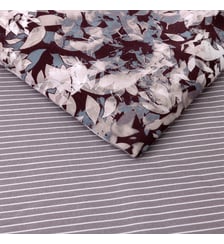 Housse de couette en satin de coton lavé Lacoste Home