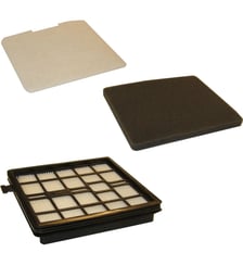 Filtre Kit BF005 mousse HEPA microfiltre protection aspirateur Essentiel B