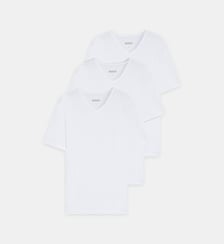 Lot de 3 maillots de corps droits coton BOSS