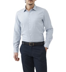 Chemise slim en coton Supima à micro-carreaux Beaumont Rodd & Gunn