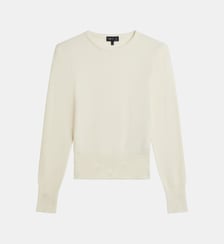 pull Polisson en jersey de coton gris anthracite Agnès b.