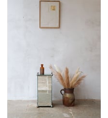 Sellette miroir chromée Hanna N°797- Produit chiné Debongout