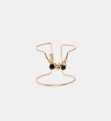 Bague d'ongle tissage - Spinelle YAY Paris