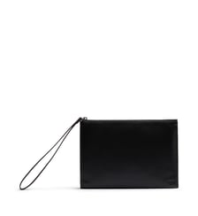 Pochette zippée en cuir signature Lancel